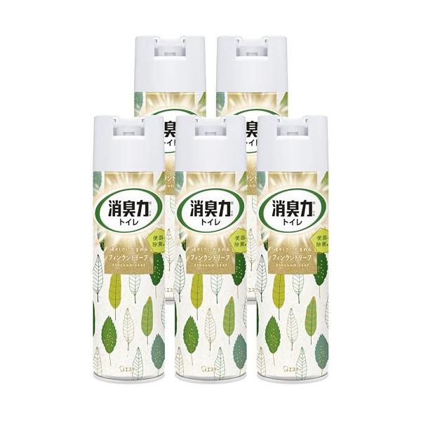 他サイト： 消臭力 まとめ買い トイレ用 スプレー 北欧 フィンランドリーフ 365mL×5個 トイレ 消臭スプレー 消臭剤 消臭 芳香剤の商品画像
