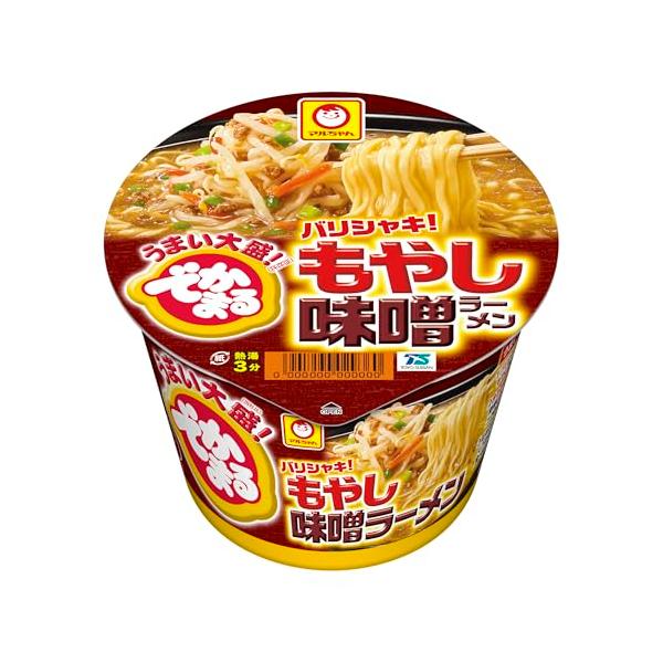 マルちゃん でかまる バリシャキ もやし味噌ラーメン 161g×12個 ( 大盛り / 味噌ラーメン ) 即席 カップラーメン カップ麺 ( コ