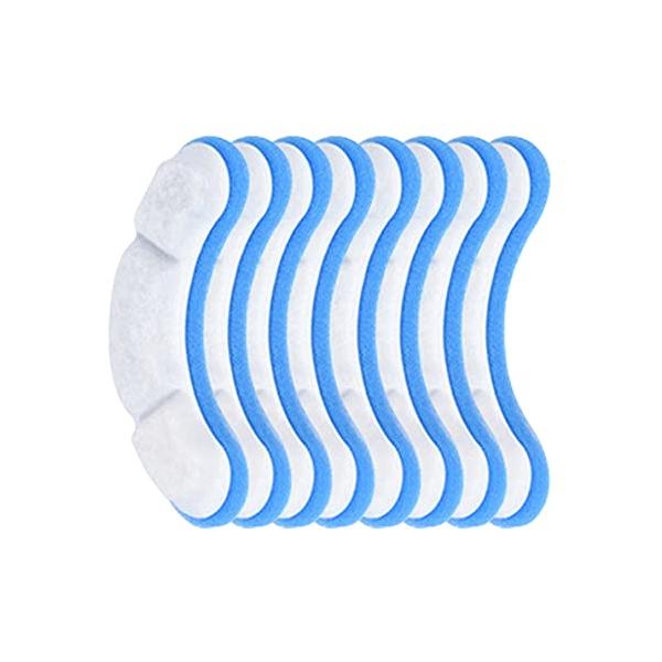 他サイト： ald 猫 給水器 フィルター 水 給水機 軟水化フィルター ペット給水器交換用フィルター 自動給水器に適用 活性炭 イオン交換樹脂 (青い 8の商品画像