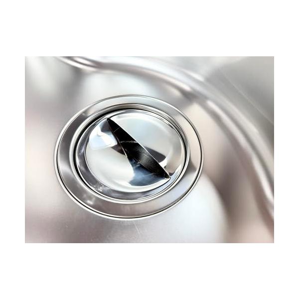 シンプル、円形シルバー/-/-・φ１４４ｍｍ（１４．４ｃｍ）のシンクの排水口カバー（ふた）です。１４．５ｃｍ用です。・素材はステンレス（SUS304）で腐食しにくいです。・板厚も十分にあり、しっかりした作りになっています。