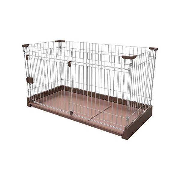 他サイト： マルカン お手入れらくらくサークル L ブラウンの商品画像