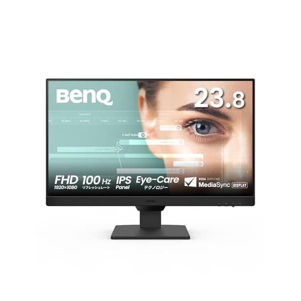 他サイト： ベンキュージャパン BenQ アイケアモニター GW2490 (23.8インチ/フルHD/IPS/sRGB 99%/ウルトラスリムベゼル/輝度自の商品画像