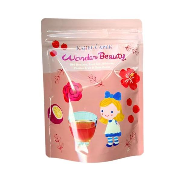 FlavorName:ワンダービューティー・?? クセになるフレッシュな酸味］ローズヒップ、ハイビスカス、ルイボスにパッションフルーツとローズのうっとりした香りをフレーバリングしました。トロピカルな香りは甘みの付いたサイダー出しにもぴったり...