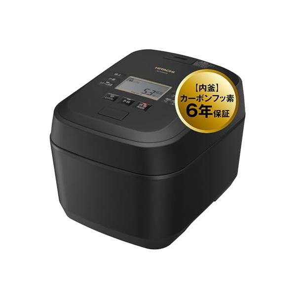 日立 炊飯器 5.5合 圧力&スチームIH 蒸気カット RZ-V100GM K 日立 炊飯器 5.5合 圧力&スチームIH 蒸気カット RZ-V100GM K