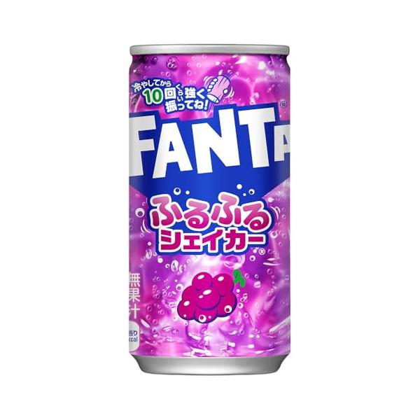 ファンタ ふるふるシェイカー グレープ 180ml 缶 ×30本