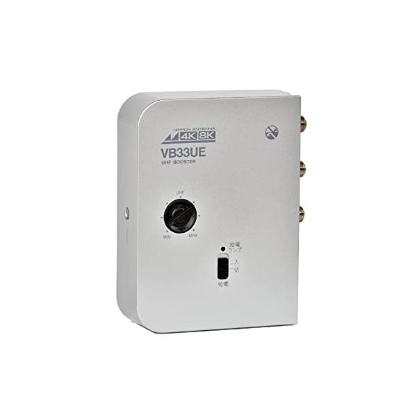 日本アンテナ 4K8K対応 卓上型ブースター 地デジ増幅 33dB型 2出力