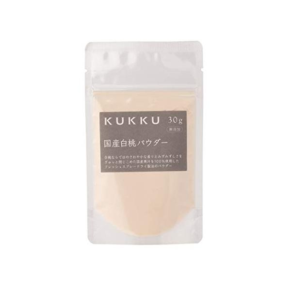 -/30g/-・FlavorName:国産白桃Size:30g・パッケージ個数:1・販売元：INIC MARKET が製造元の販売店です。それ以外の販売店からご購入の場合、商品のができない場合がございます。・KUKKUとは、濃厚でフレッシュ...