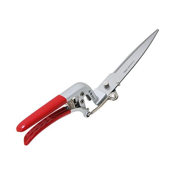 他サイト： 千吉 アルミ柄 片手芝生鋏 全長約320mm SGS-2の商品画像