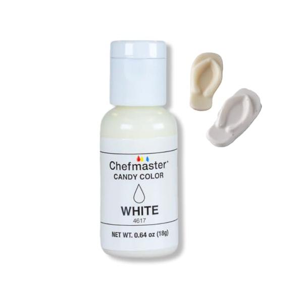 ホワイト/18g/-・Color:ホワイトSize:18g・75年以上の歴史ある着色料ブランド chefmaster社（米国生産品）のチョコレート用油性フードカラー