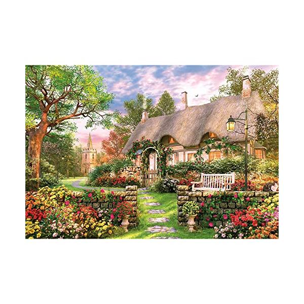 風景山小屋/26 x 38 cm/-・ピースタイプ：マイクロピース　ピース数：1000ピース　仕上がりサイズ：26x38cm　パッケージ内容：ジグソーパズル 1000ピース、仕上がり参考図1枚　*パズルのりはパッケージに含みません、ご注意く...