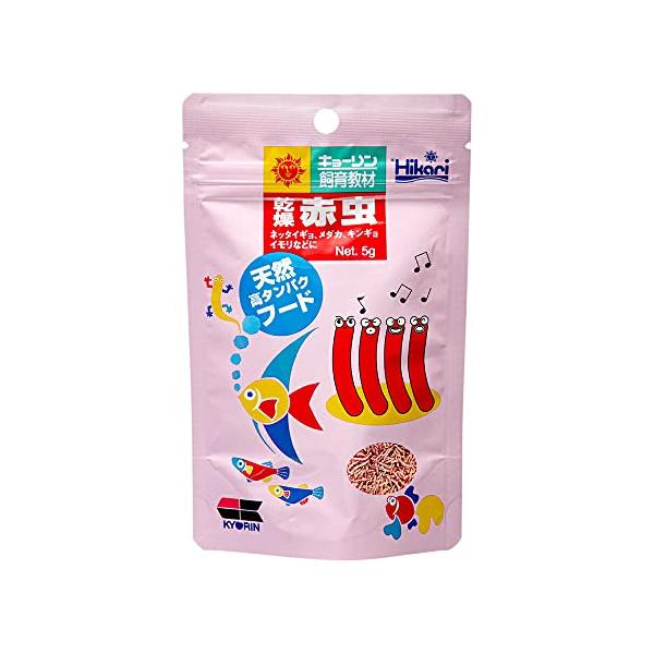 -/5グラム (x 1)/-・パッケージ個数:1・(b)原産国 :(/b) 中国・(b)原材料 :(/b) 赤虫・(b)栄養成分 :(/b) 粗たんぱく質:60%以上、粗脂肪:8%以上、粗繊維:3%以下、粗灰分:10%以下、水分:0%以下・...