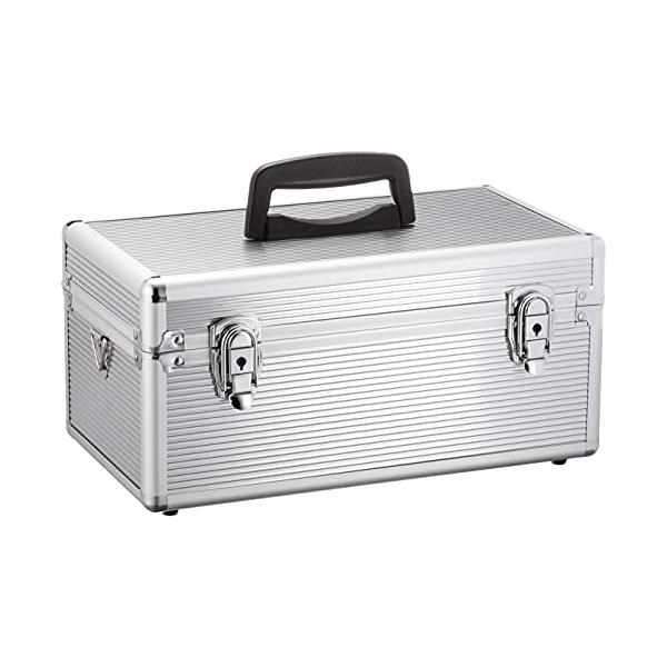 JEJアステージ アルミツールケース 収納ケース 工具箱 AL-B201  幅37×奥行21.5×高さ19.5cm