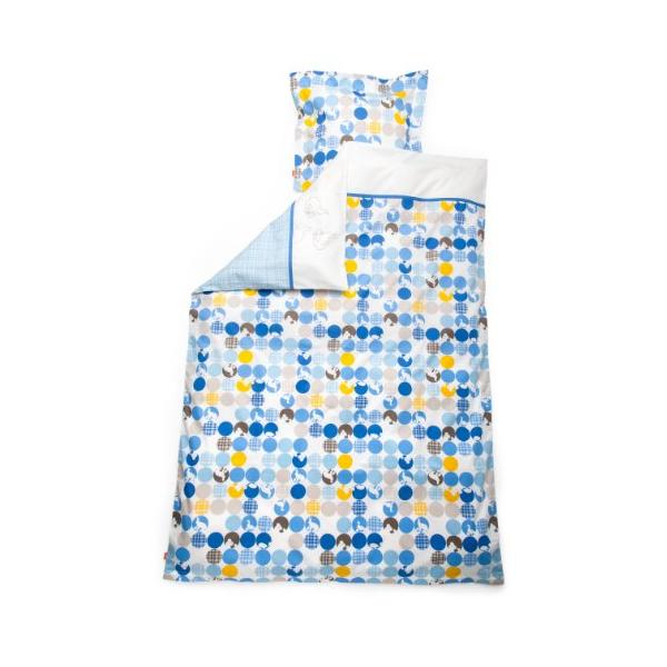 ・シルエットブルー 100×140cm ・・Size:100×140cmColor:シルエットブルー・[本体サイズ] 枕カバー:40x45cm/ふとんカバー:100x140cm・[製造国] 中国・[素材] 綿100%・エコテックス規格100...