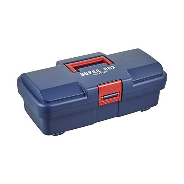 ・ブルー W385×H202×D140mm SR-385・色：ブルー 外寸(mm)間口×奥行×高さ：385×202×140 有効内寸(mm)間口×奥行×高さ：347×152×65 南京錠（別売）:取付不可・中皿付 仕切板2枚付・本体:自動車...