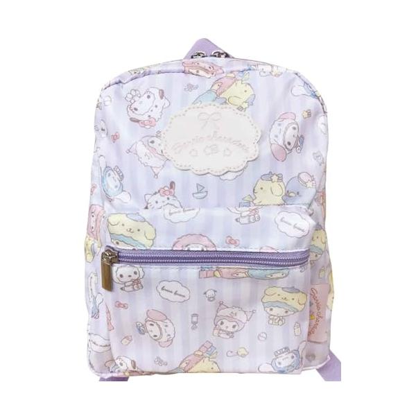 パープルパープル/W210mm×H250mm×D90mm/K8651B・Color:パープル・製造：中国・サイズW21×H25×D9cm、ベルト最短：30cm、ベルト最長：54cm・素材ポリエステル・リュックのズレ落ちを防いでくれるズレ落ち...