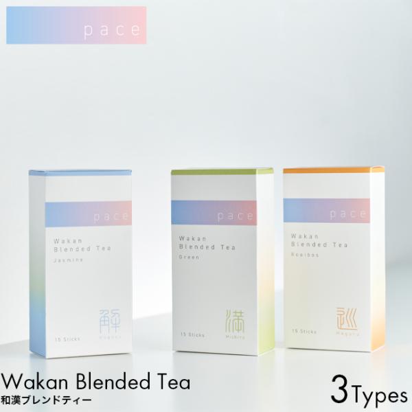 pace ペース 和漢ブレンドティー ジャスミン茶 緑茶 ルイボス ハーブティー スティック インスタント お手軽