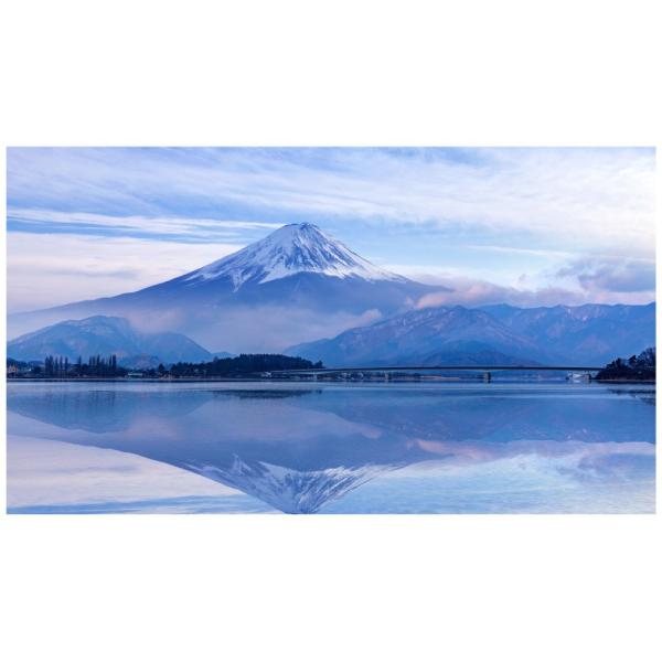 日本製ウォールステッカー「富士山」。あなただけの特別なお部屋のインテリアに。つやなしタイプの専用シートでお部屋に馴染みます。■サイズ：W1060×H600mm■素材：WAKUマットシート・白地■メーカー：MU3・日本製■ご使用の前に壁材には...