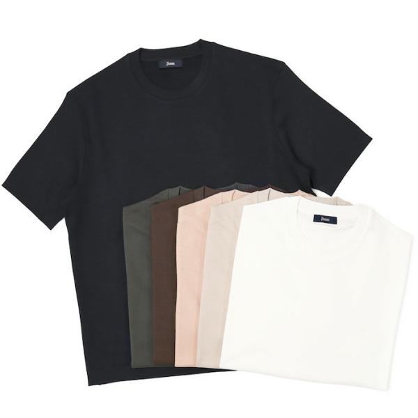 HERNO（ヘルノ） ヘルノ / HERNO / クルーネック 半袖Tシャツ / ニット