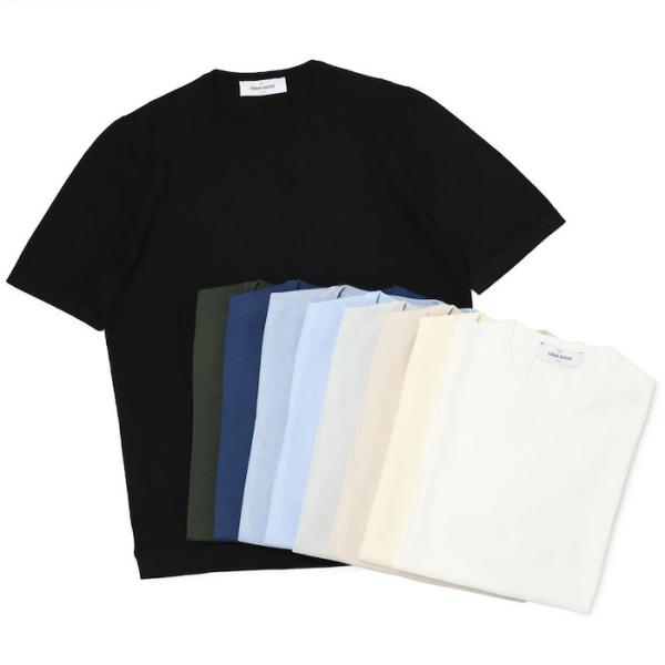 Gran Sasso グランサッソ / GRANSASSO クルーネック ニット T