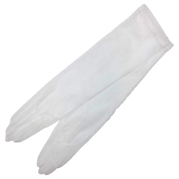 ウエディング グローブ ロング 40ｃｍ ホワイト ウェディング お歳暮 アイボリー オフホワイト ブライダルg15 W