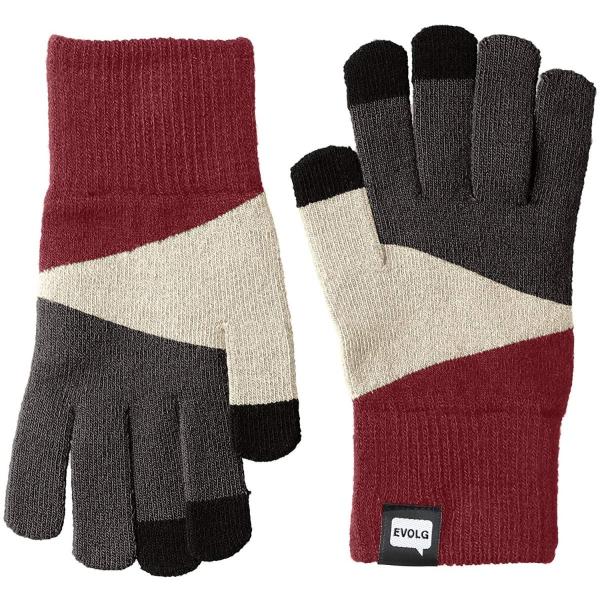エヴォログ 手袋 Let 2315 Red X Beige X Gray 日本 Free Free サイズ Sde Org