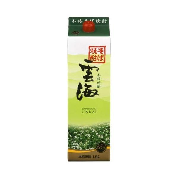 そば雲海 25度 1 8lパック 宮崎県