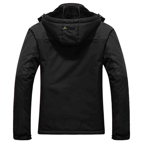 Donhobo メンズ アウトドア ジャケット 秋冬用多機能登山服 男女兼用 アウター防水 防風 防寒