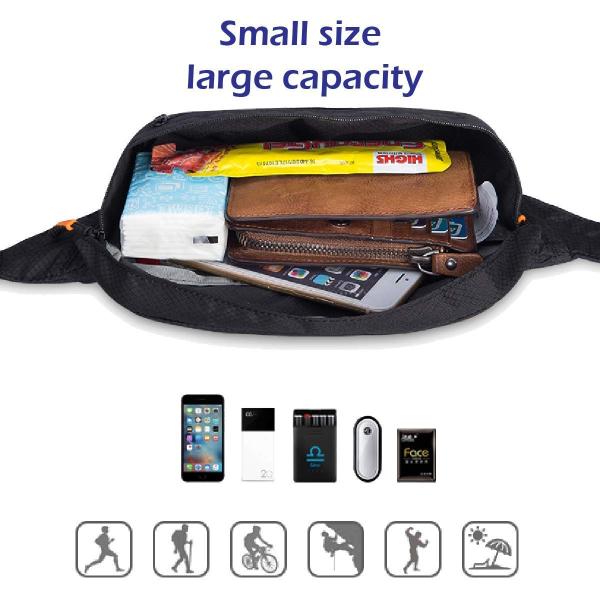 Azarxis ランニングポーチ ウエストバッグ 舗 ウエストポーチ 防水 ショルダーバッグ ウォー チェストバッグ ヒップバッグ ボディバッグ