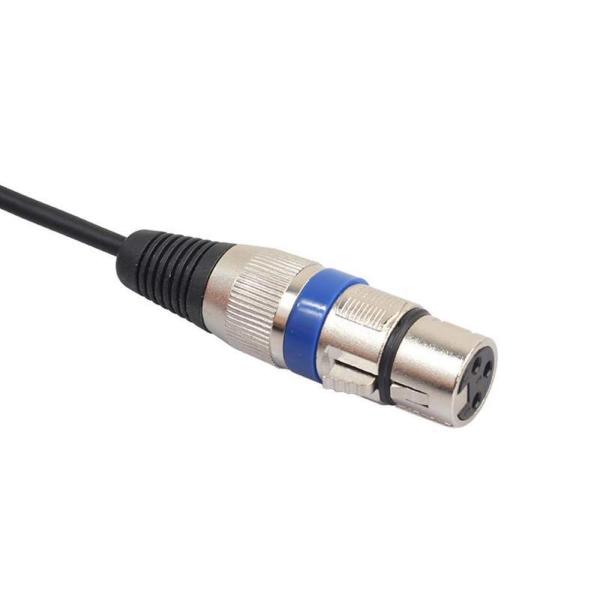 3.5mm ステレオミニプラグ - XLR (メス) アンプ、マイク、ミキサー、プリアンプ、スピーカーシステム、またはその他のプロ用録音用マ 3.5mm ステレオミニプラグ - XLR (メス) アンプ、マイク、ミキサー、プリアンプ、スピーカーシステム、またはその他のプロ用録音用マ