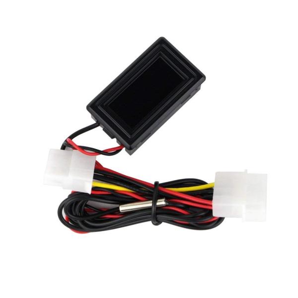 Keynice デジタル温度計 高精度 大注目 バックライト付き Pc用 温度センサー 50 110 Dc4 25v入力