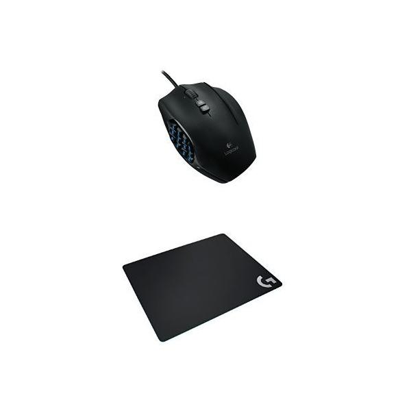 ロジクール Mmoゲーミングマウス クロス 商い ゲーミング マウスパッド セット G240t G600t