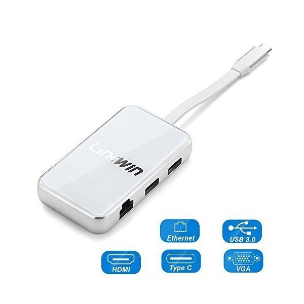 格安激安 Usbハブ Type C Hub Usb C ハブ Hdmi 有線lan Thunderbolt3 Pd充電 Vga Usb3 0 2ポート