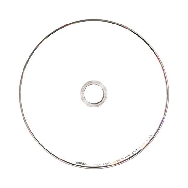 Victor 映像用dvd R Cprm対応 16倍速 1分 4 7gb 日本製 Vd R1cm 贈り物 ホワイトプリンタブル 枚