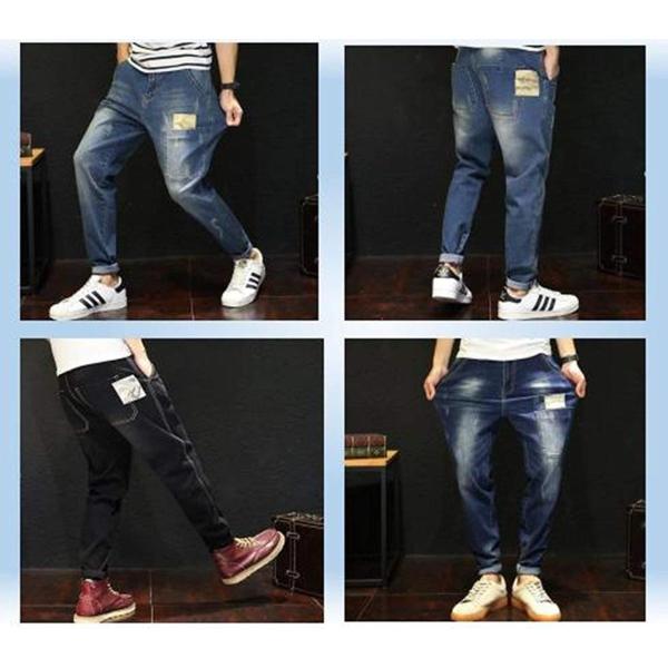 ミート Meet デニム パンツ メンズ 黒 ストレッチ 素材で 抜群 の テーパード 好評受付中 着心地 ジーンズ おしゃれ サルエルパンツ 古着