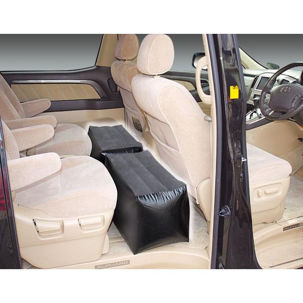 Cretom クレトム ミニバン用スペースクッション ブラック 2個 Cfd2 Firststeplandscaping Com