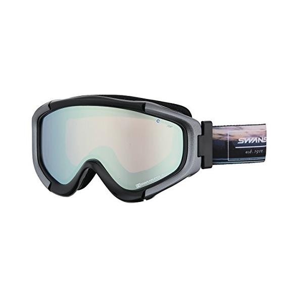 Swans スワンズ ゴーグル スキー スノーボード 偏光レンズ ミラー 新作 Bk タロン Talon Mpdh C ブラック