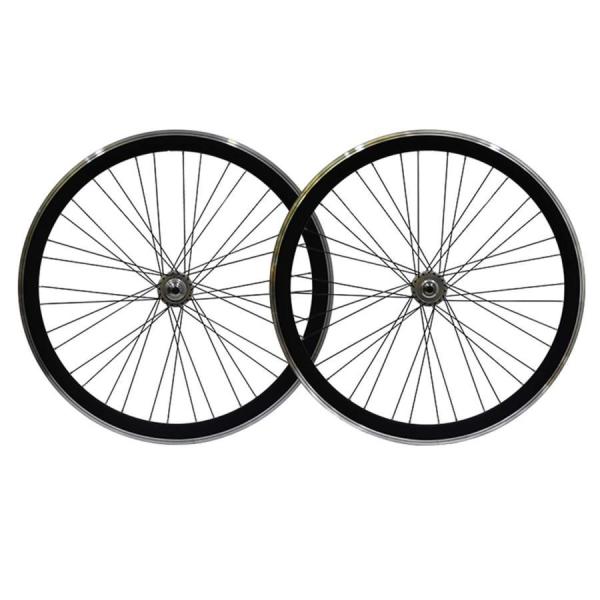 700C 固定ギア自転車 ホイールセット 40mm ピストバイク フロント