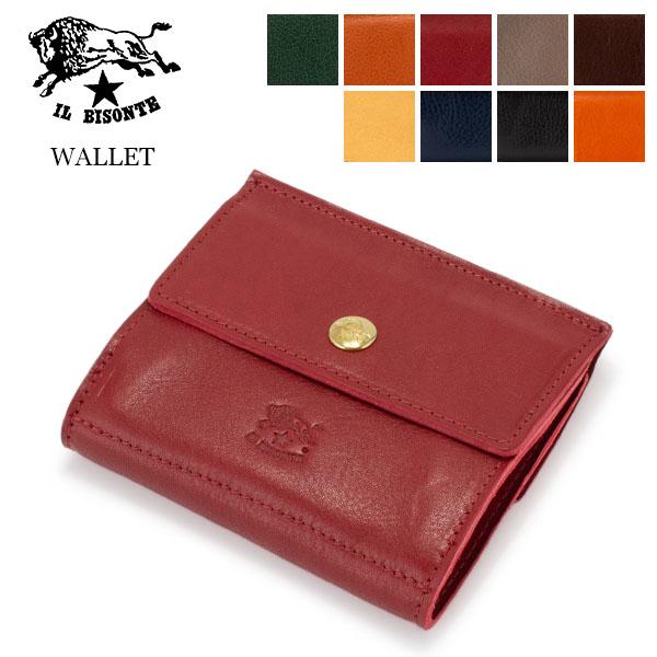 IL BISONTE（イルビゾンテ） 【並行輸入品】 二つ折り財布 C0910 P