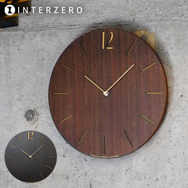 インターゼロ CHAMBRE シャンブル 電波掛け時計　日本製 インターゼロ INTERZERO 時計 シャンブル 電波時計 PROUD CLOCK