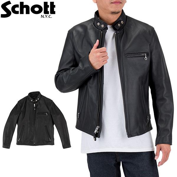 Gwもあすつく ショット Schott シングルライダース 641 レザージャケット 革ジャン レザー ライダース 牛革 メンズ Sht 90 Lucida 通販 Yahoo ショッピング
