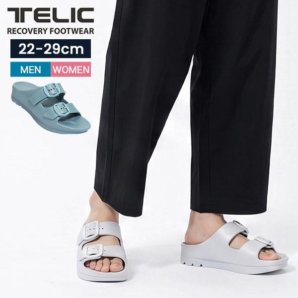 お盆も休まず配送 テリック TELIC ダブル バックル W-BUCKLE2 メンズ レディース リカバリーサンダル