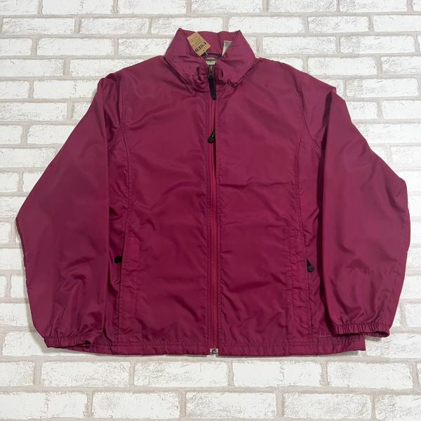 L.L.Bean（エルエルビーン） 【古着】紫 フルジップナイロンジャケット