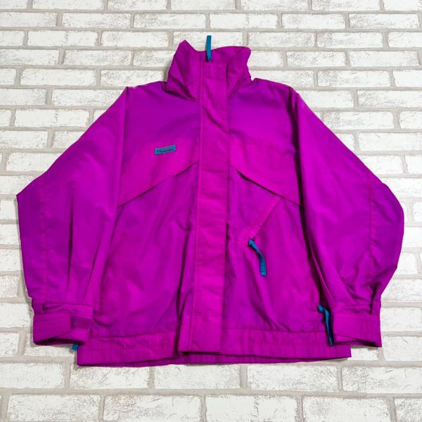 Columbia（コロンビア） 【古着】 ナイロンジャケット 紫 青 パープル