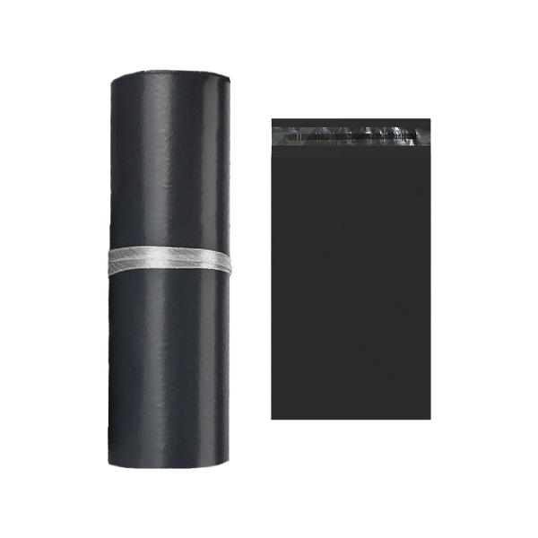 Lucille 送料無料 宅配ビニール袋 M 約100枚入 B6 A5 黒 テープ