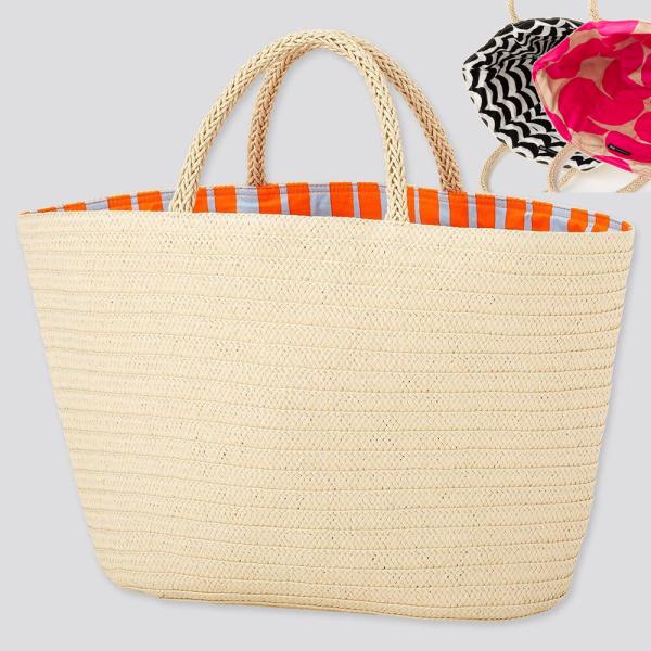 再入荷 海外限定 マリメッコ Marimekko X Uniqlo マリメッコ X ユニクロ トートバッグ ペーパー かごバッグ ハンドバッグ 籠 大きめ Tote ブランドアップ 通販 Yahoo ショッピング