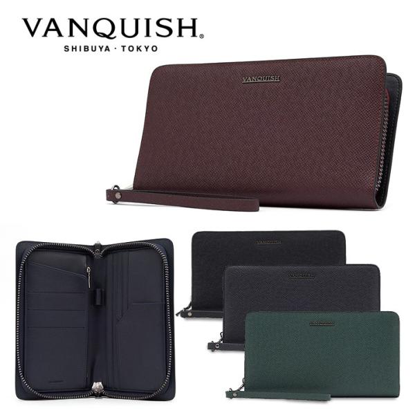 Vanquish ヴァンキッシュ 本革 ガジェットケース 財布 ドキュメント