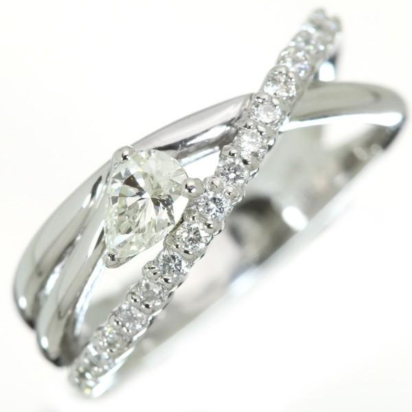 ダイヤモンド 0.295カラット リング/指輪 プラチナ900 PT900 ペア  