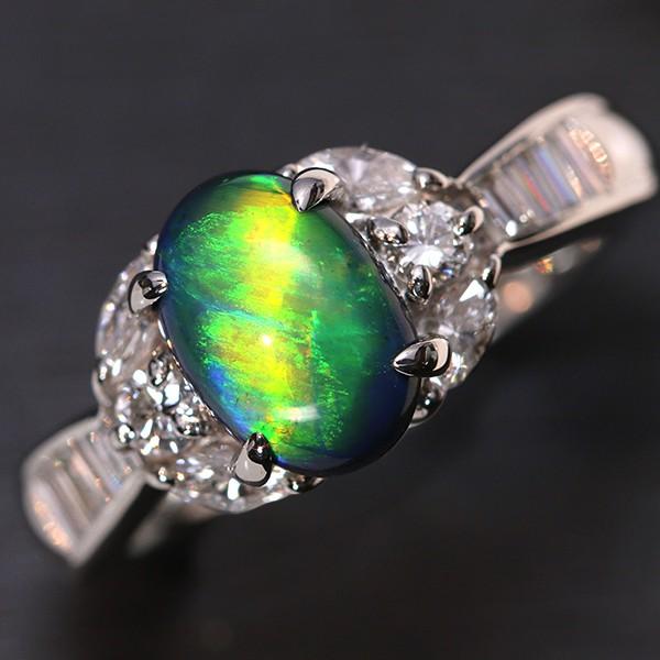希少 ブラックオパール キャッツアイ 0,463ct-