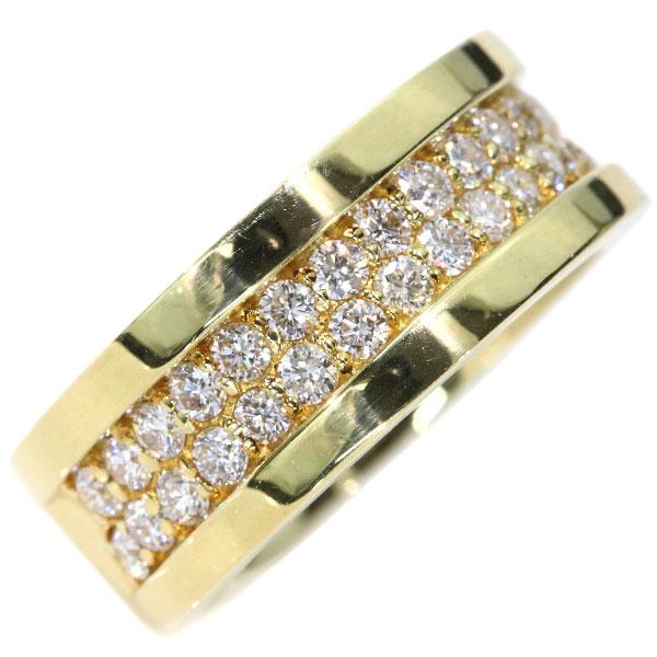 ダイヤモンド リング 1.0ct K18 幅広肉厚 メンズ たっぷり14グラム /白 