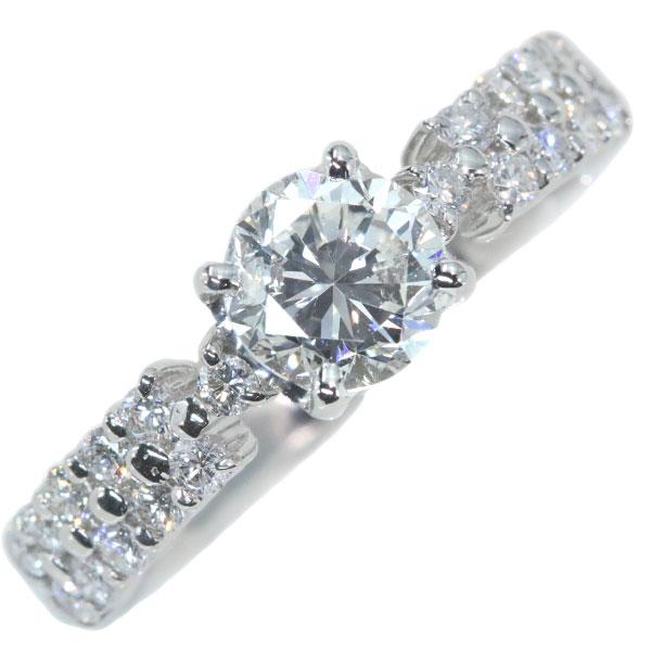 Pt900 ダイヤモンド 1.019ct 一粒 ダイヤ リング 指輪 プラチナ